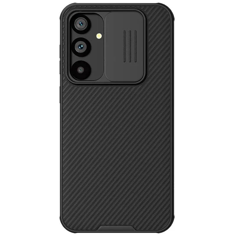 картинка Чехол-накладка Nillkin CamShield Pro Case защитной шторкой для SAMSUNG Galaxy S23 FE, черный от магазина КомпьютерЦентр