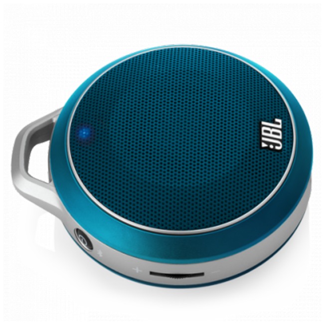 картинка Акустическая система JBL Micro Wireless Blue (JBL-MICROWBLU) от магазина КомпьютерЦентр