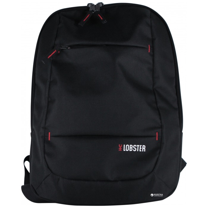 картинка Рюкзак Lobster 17.3' Black (LBS17B1BP) от магазина КомпьютерЦентр