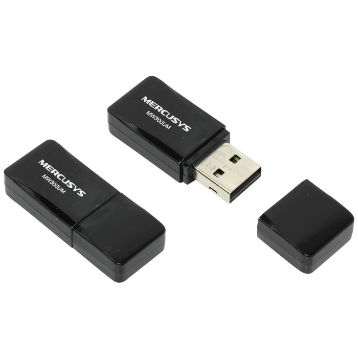 картинка Wi-Fi USB Адаптер Mercusys MW300UM (MW300UM) от магазина КомпьютерЦентр
