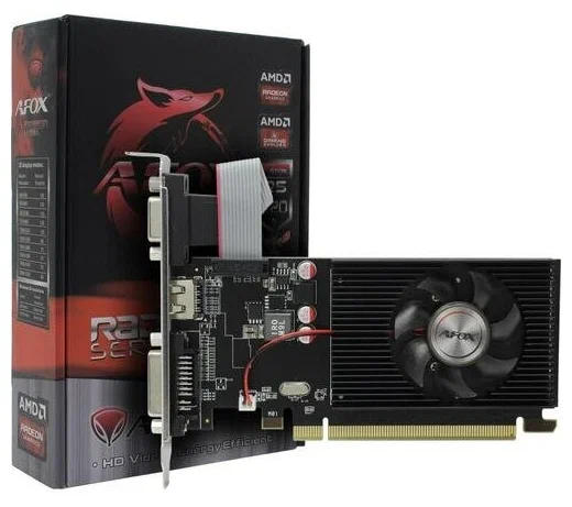 картинка Видеокарта AFOX Radeon R5 220 2GB DDR3 64Bit Single Fan (AFR5220-2048D3L5) от магазина КомпьютерЦентр