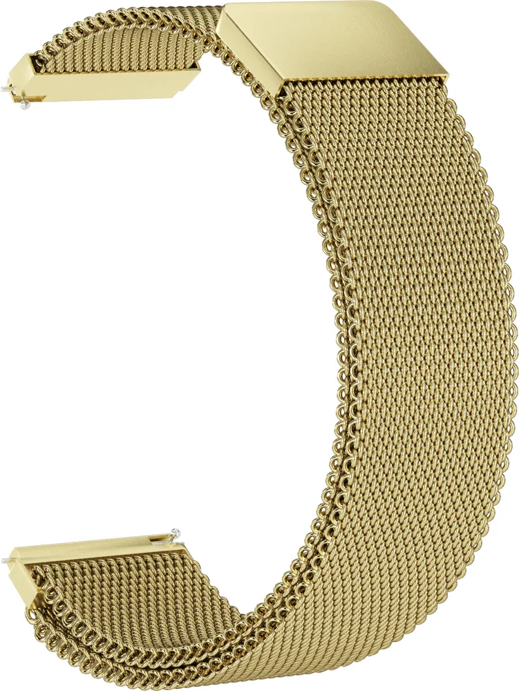 картинка Ремешок Samsung Galaxy Watch 20mm Milanese Loop Pale Gold от магазина КомпьютерЦентр