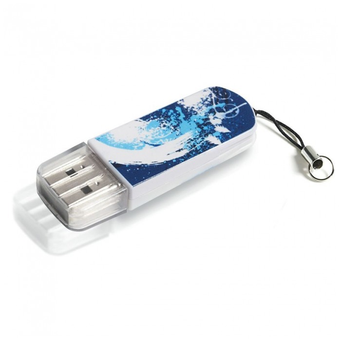 картинка Флешка USB Verbatim 8Gb Store n Go Mini Graffiti (98162) от магазина КомпьютерЦентр