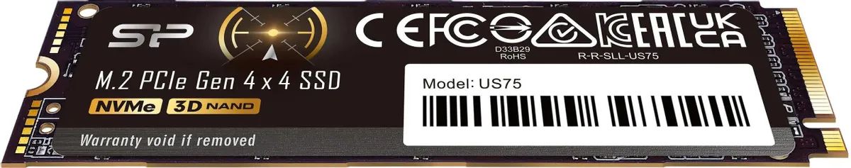 картинка SSD накопитель 1Tb SiliconPower US75 M.2 2280 (SP01KGBP44US7505) от магазина КомпьютерЦентр