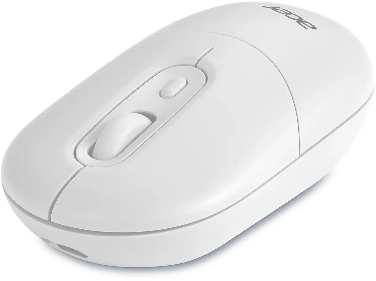 картинка Мышка Acer OMR301 беспроводная, белый (ZL.MCECC.01U) от магазина КомпьютерЦентр