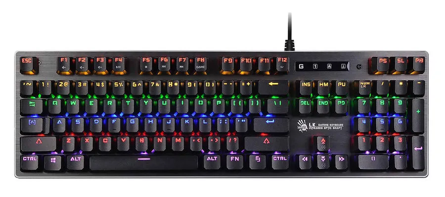 картинка Клавиатура A4Tech Bloody B760 серый (B760 GREY (BLACK SWITCH)) от магазина КомпьютерЦентр