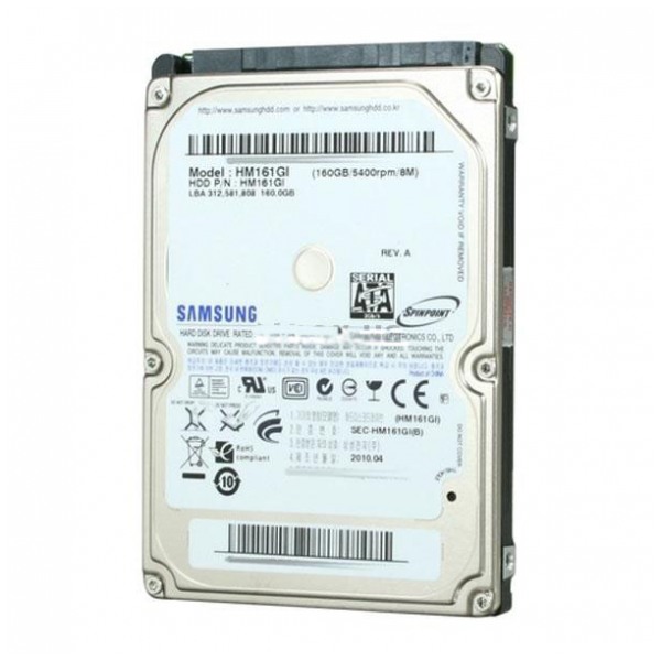 картинка Жесткий диск Samsung 160Gb 2.5″ Spinpoint M7E SATA (HM161GI) от магазина КомпьютерЦентр