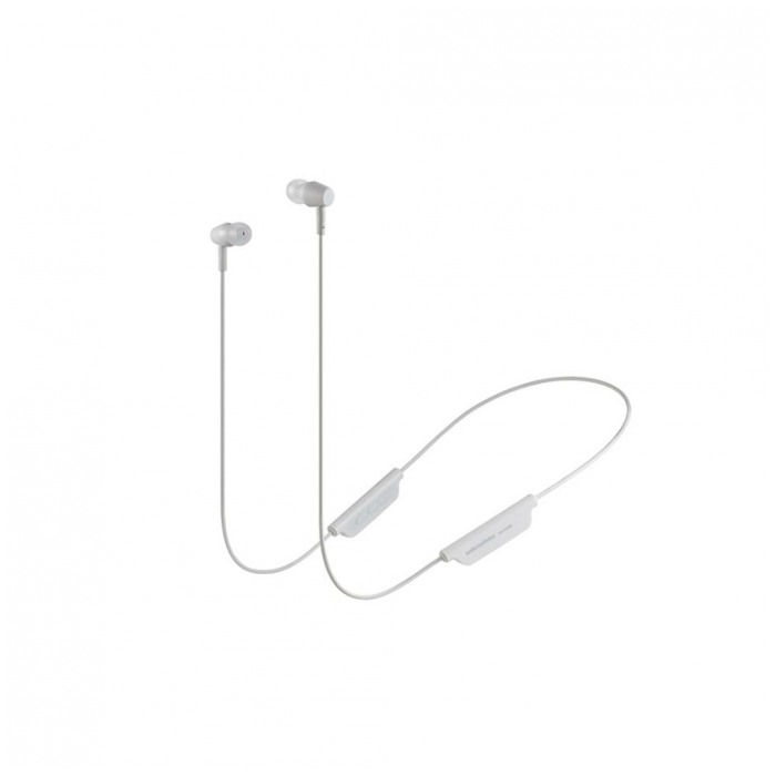 картинка Bluetooth-гарнитура Audio-Technica ATH-CLR100BT White (80000914) от магазина КомпьютерЦентр