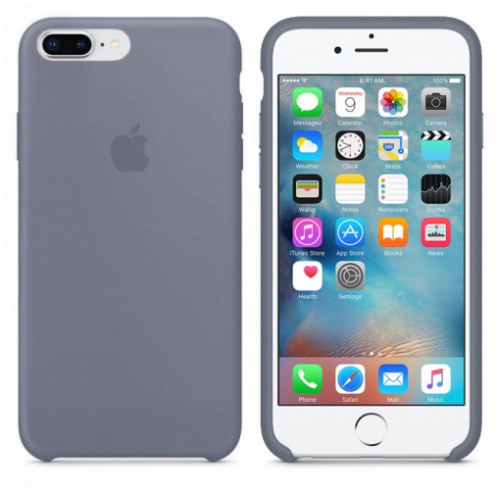 картинка Чехол Apple Silicone Case for iPhone 7Plus / 8Plus Lavender Gray от магазина КомпьютерЦентр
