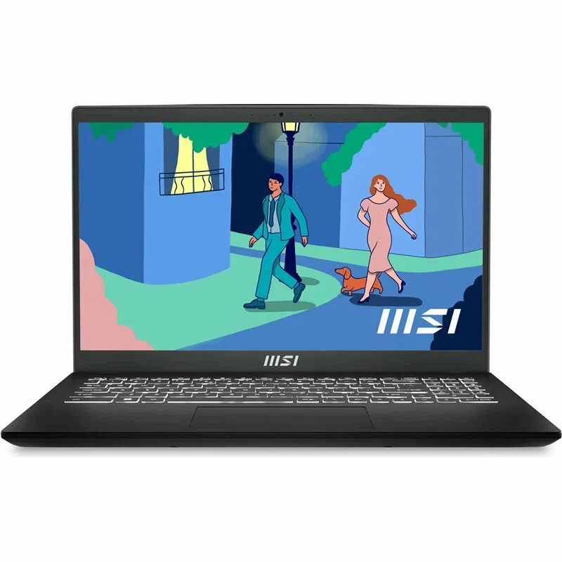 картинка Ноутбук MSI Modern 15 (B7M-245XRU) 15.6'' IPS 8Гб / SSD 256 Black от магазина КомпьютерЦентр