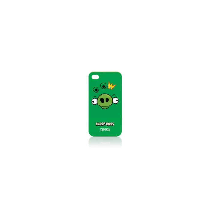 картинка Чехол Gear4 Angry Birds Protective Case Green Pig for iPhone 4/4S (ICAB403G) от магазина КомпьютерЦентр