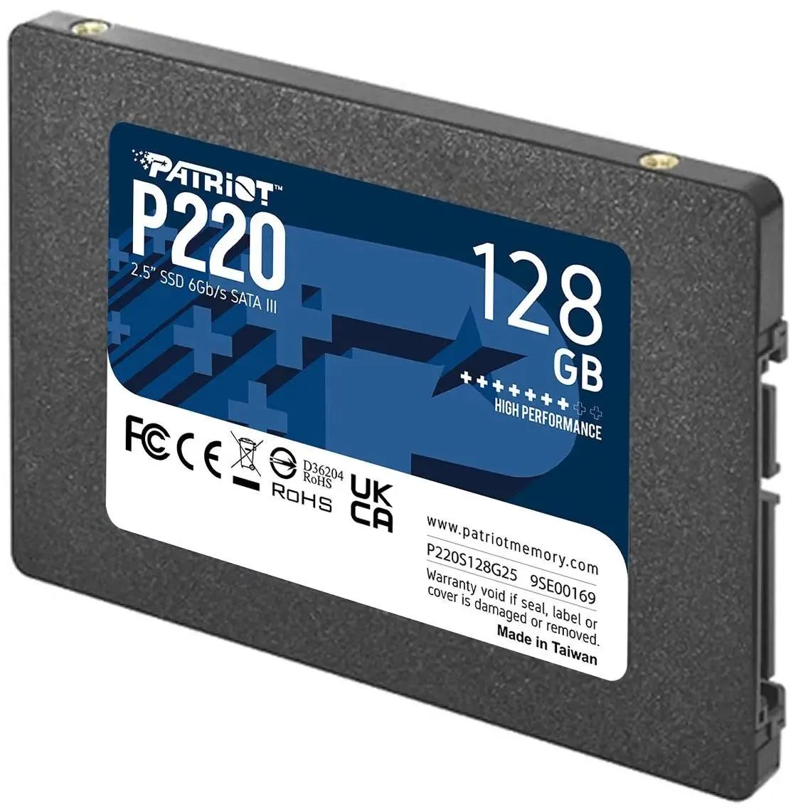 картинка SSD накопитель 128Gb 2.5'' Patriot P220 SATA III (P220S128G25) от магазина КомпьютерЦентр