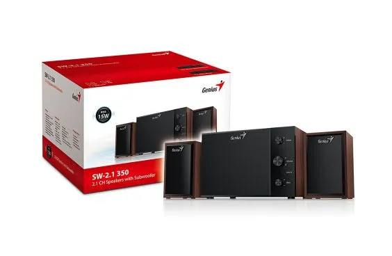 картинка Акустика Genius 2.1 SW-2.1 350 Wood (31730037400) от магазина КомпьютерЦентр