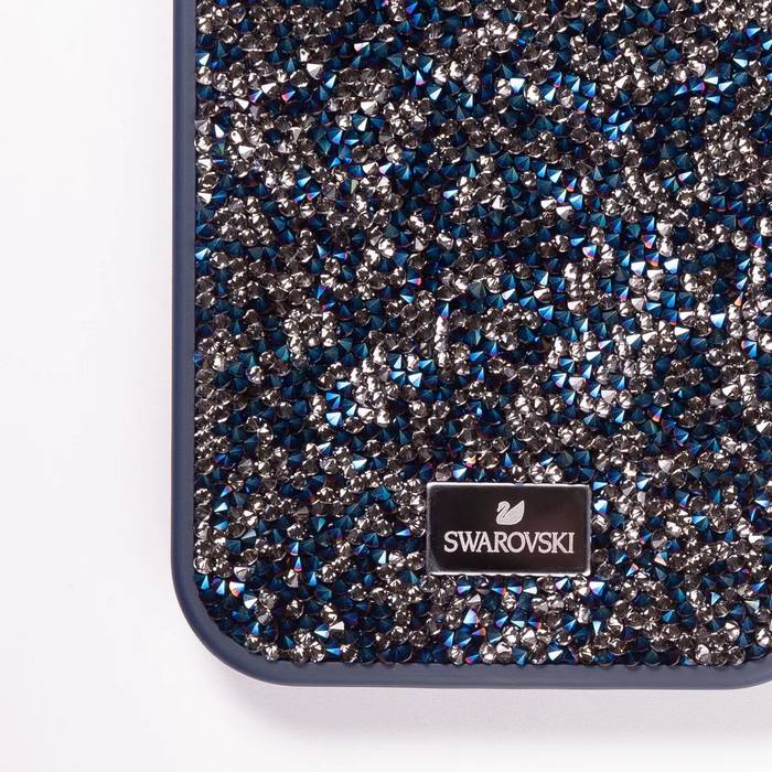 картинка Чехол Swarovski для iphone 15 Синий от магазина КомпьютерЦентр