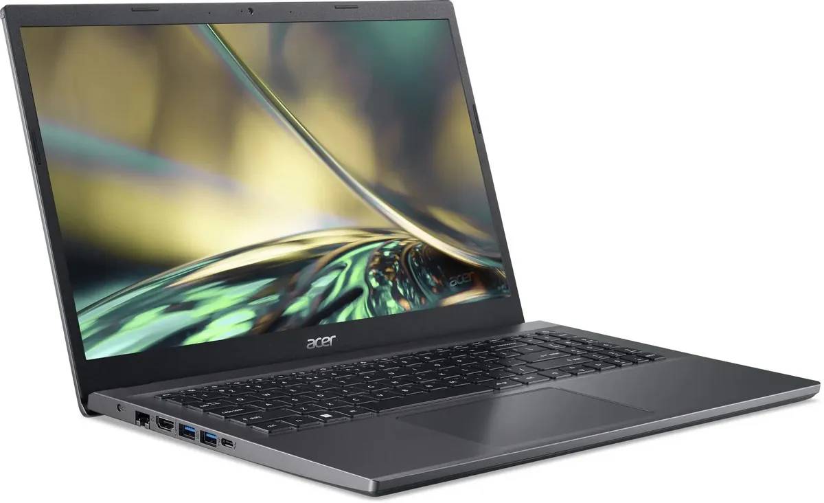 картинка Ноутбук Acer Aspire 5 A515-57-506D (NX.KN3CD.001) 15.6''/ IPS/  Core i5 12450H (2.0) 8C/  16Gb/  SSD 512Gb/  Intel UHD Graphics/  noOS/  metall от магазина КомпьютерЦентр