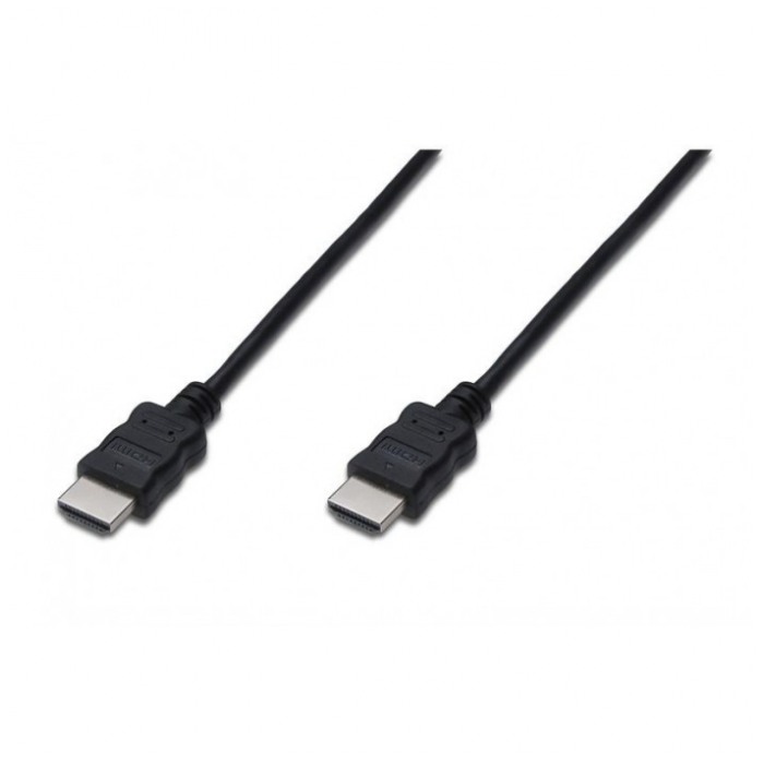 картинка Кабель Digitus HDMI 1m (AM/ AM) High Speed Black (AK-330101-010-S) от магазина КомпьютерЦентр