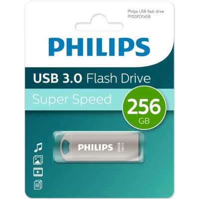 картинка USB3.0 накопитель 256Gb Philips IRON 3.0 (FM25FD165B/ 97) от магазина КомпьютерЦентр