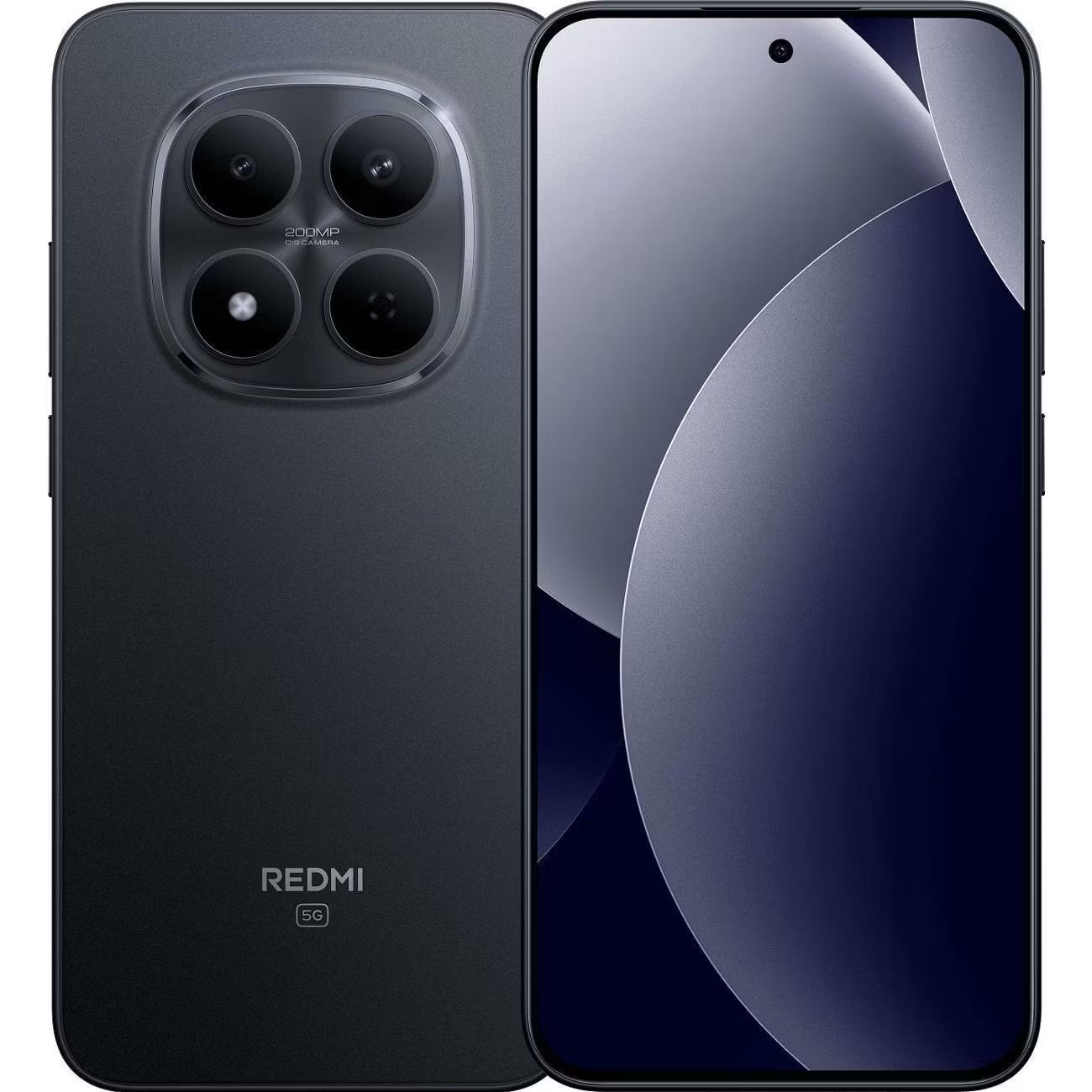 картинка Смартфон Xiaomi Redmi Note 15 Pro 5G Black 6.83'' (2772x1220) 120Гц AMOLED; Dimensity 7400-Ultra (2.6) 8Core; 8Gb; 256Gb; 200+8+2/  20 Mpix; 2 Sim; 6580mAh, Android 15 от магазина КомпьютерЦентр