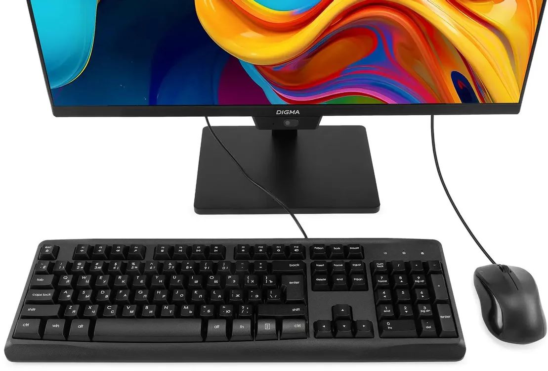 картинка Моноблок Digma Action 23.8'' Full HD N95/  8Gb/  SSD 256Gb UHDG/  CR/  W11Pro/  kb/ m/ черный (DM23N9-8CXW01) 2059967 от магазина КомпьютерЦентр