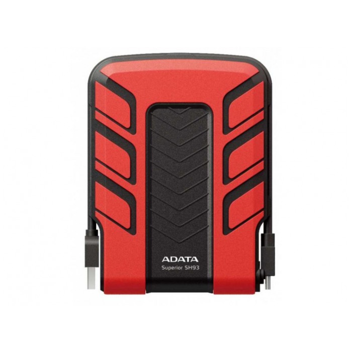 картинка Жесткий диск внешний A-DATA 750Gb Sport SH93 2.5″ Red (ASH93-750GU-CRD) от магазина КомпьютерЦентр