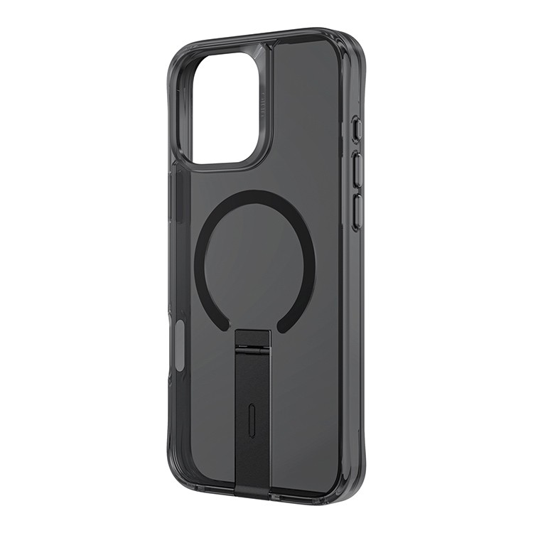 картинка Чехол Uniq HYBRID ELEVA with Vertical Stand (MagSafe) для iPhone 16 Pro 6.3'' BLACK (IP6.3P(2024)-ELEVAMBLK) от магазина КомпьютерЦентр