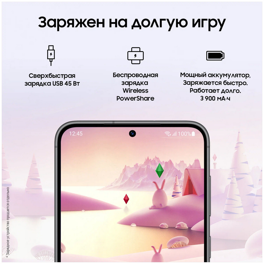 картинка Смартфон Samsung Galaxy S23 Black 6.1'' 8Gb / 128Gb (SM-S911B) от магазина КомпьютерЦентр