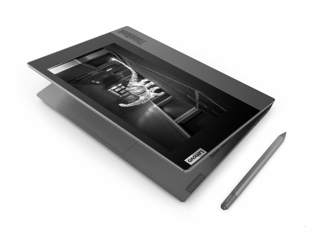 картинка Ультрабук Lenovo ThinkBook Plus 13IML Gray (20TG000MUS) от магазина КомпьютерЦентр