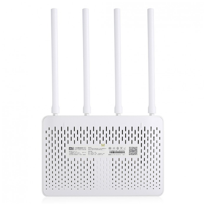 картинка Wi-Fi Маршрутизатор Xiaomi Mi WiFi Router 3G V2 AC1200 R3Gv2 White (DVB4225CN) от магазина КомпьютерЦентр