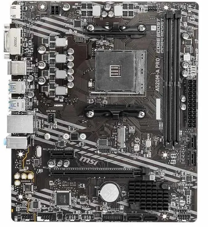 картинка Материнская плата Gigabyte A520M-A PRO Soc-AM4 A520 2xDDR4 mATX от магазина КомпьютерЦентр