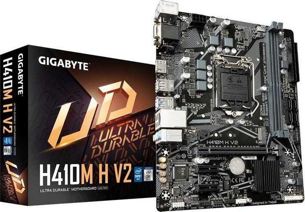 картинка Материнская плата Gigabyte H410M H V2 S1200 от магазина КомпьютерЦентр