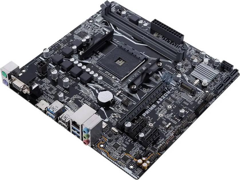 картинка Материнская плата Asus PRIME A320M-K/ CSM Soc-AM4 AMD A320 2xDDR4 mATX от магазина КомпьютерЦентр