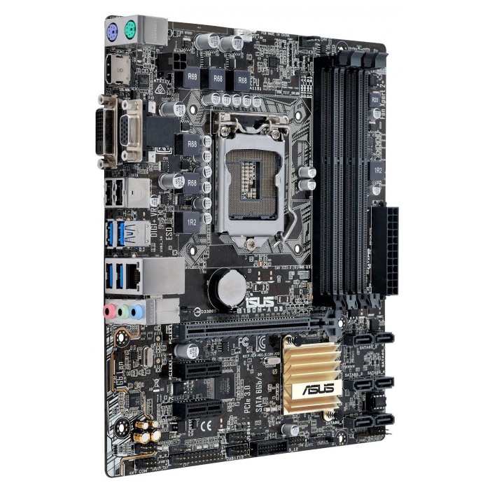 картинка Материнская плата Asus B150M-A D3 (B150M-A D3) от магазина КомпьютерЦентр
