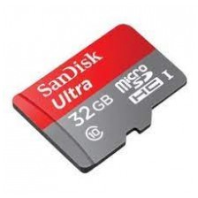 картинка Карта памяти SanDisk 32Gb microSDHC Class10, Ultra Light +адаптер (SDSQUNR-032G-GN3MA) от магазина КомпьютерЦентр