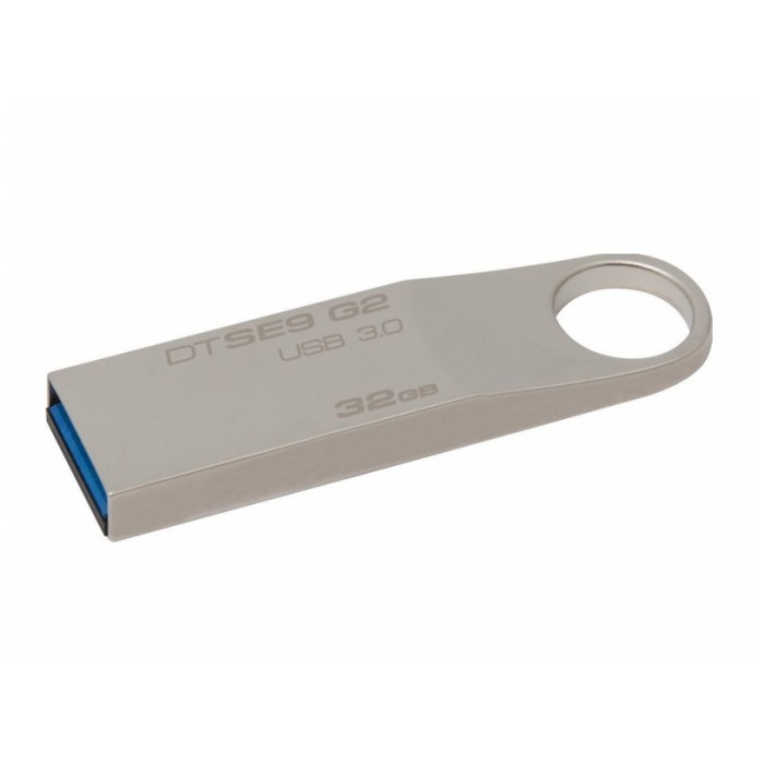картинка Флешка USB Kingston 32Gb DataTraveler SE9 Silver USB 3.0 (DTSE9G2/32GB-YAN) от магазина КомпьютерЦентр