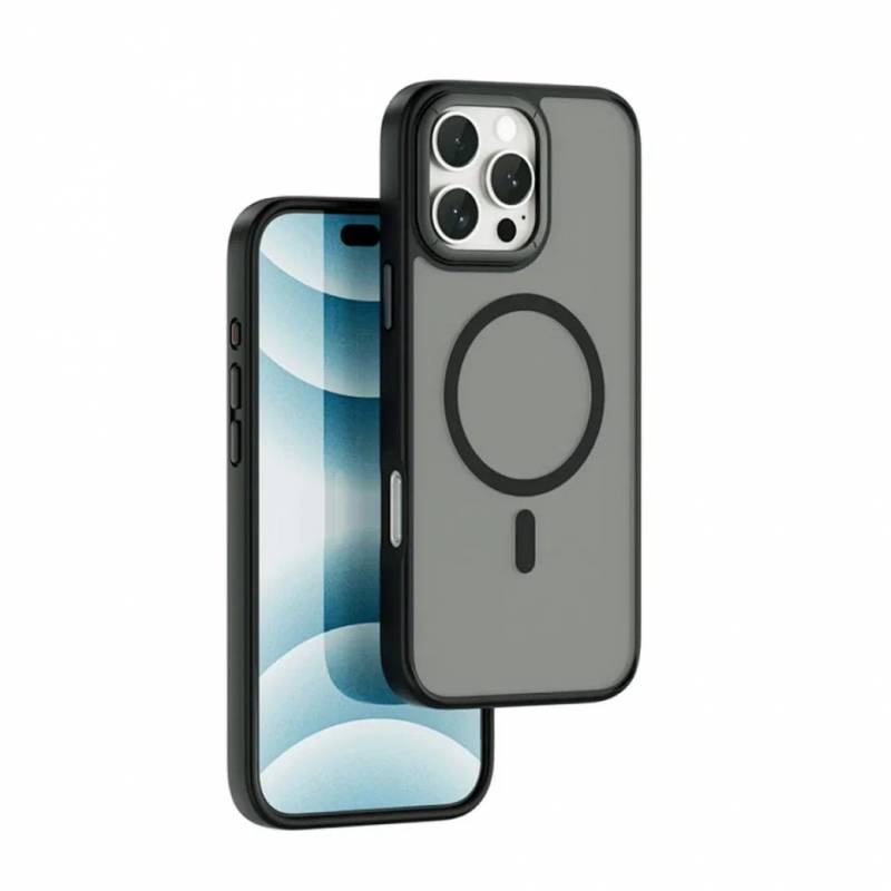картинка Чехол WIWU MagSafe Armor Pro case for iPhone 16 Pro 6.3'' FGG-012 (Black) от магазина КомпьютерЦентр