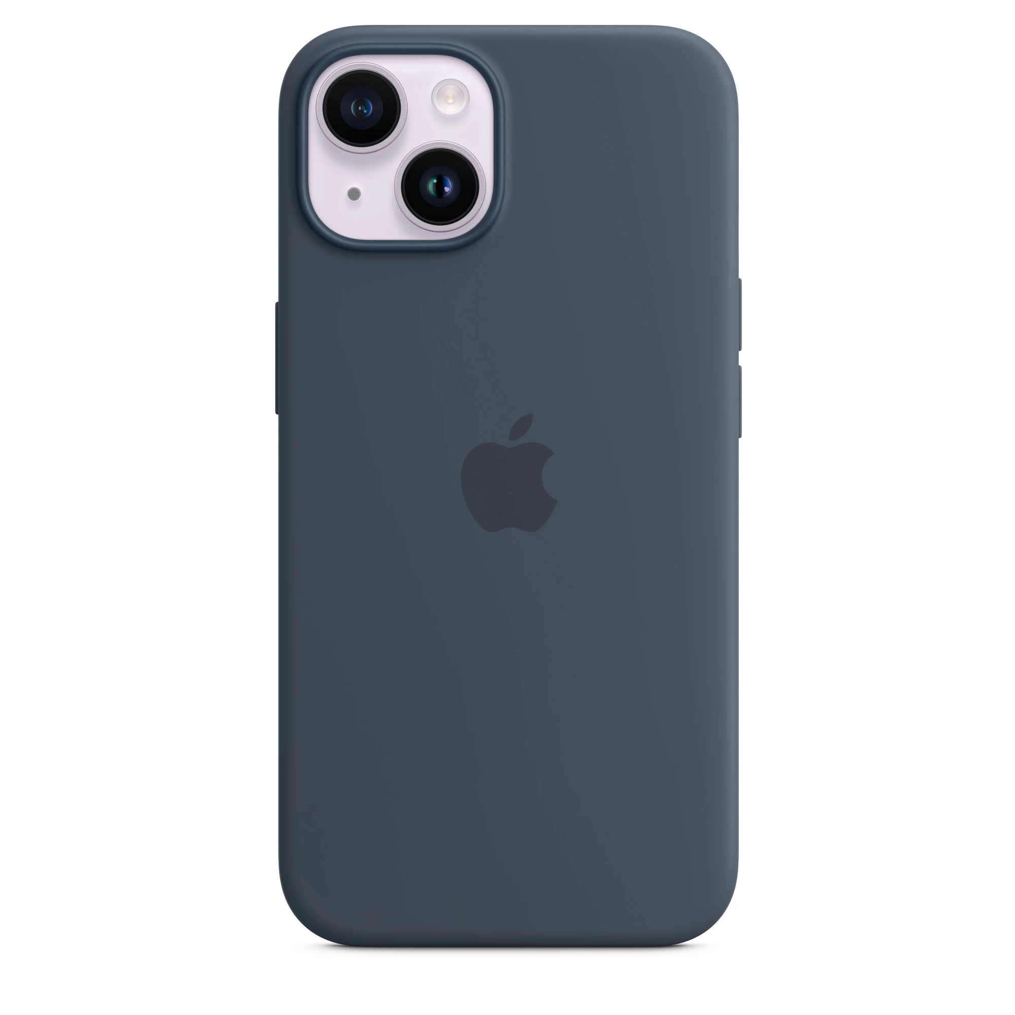 картинка Чехол Silicone Case MagSafe for iPhone 14 Storm Blue от магазина КомпьютерЦентр