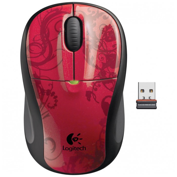 картинка Мышка Logitech M305 Red Wireless (910-002185) от магазина КомпьютерЦентр