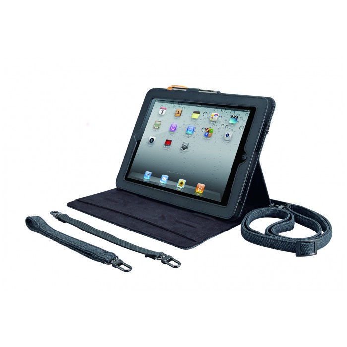 картинка Чехол Ozaki iCoat Versatile Horizontal Dimagray for iPad 2 (IC890HDG) от магазина КомпьютерЦентр