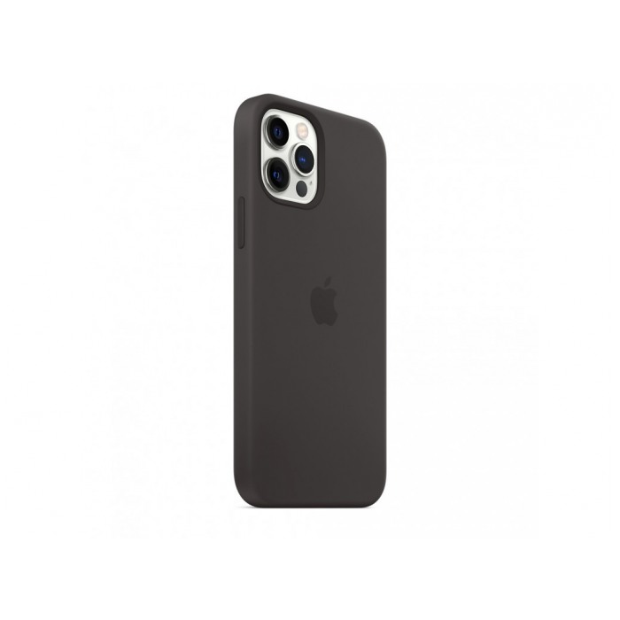 картинка Чехол Silicone Case MagSafe for iPhone 12 Pro Max Black (Копия) от магазина КомпьютерЦентр