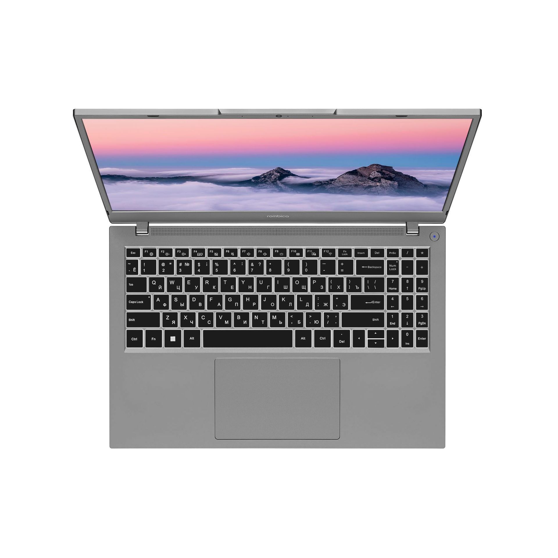 картинка Ноутбук Rombica (PCLT-0032) 15.6'' 8Gb / 512Gb SSD gray от магазина КомпьютерЦентр