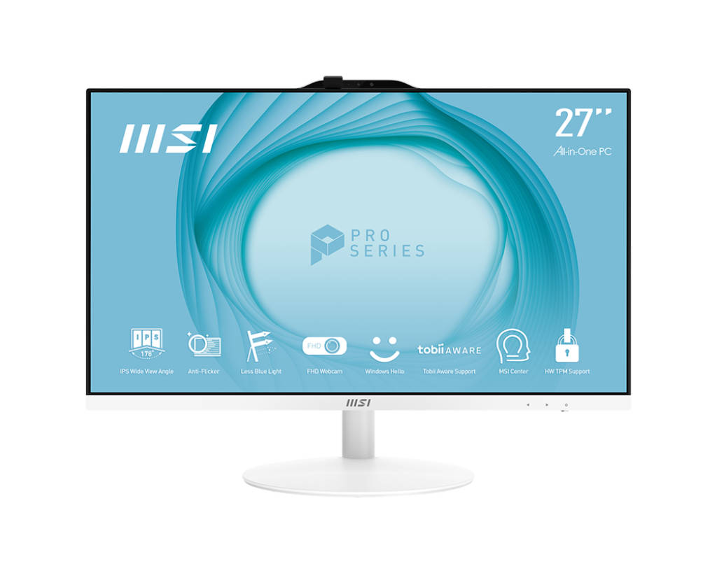картинка Моноблок MSI Pro AP272 13M-423XRU 27'' 8Gb / SSD256Gb белый от магазина КомпьютерЦентр