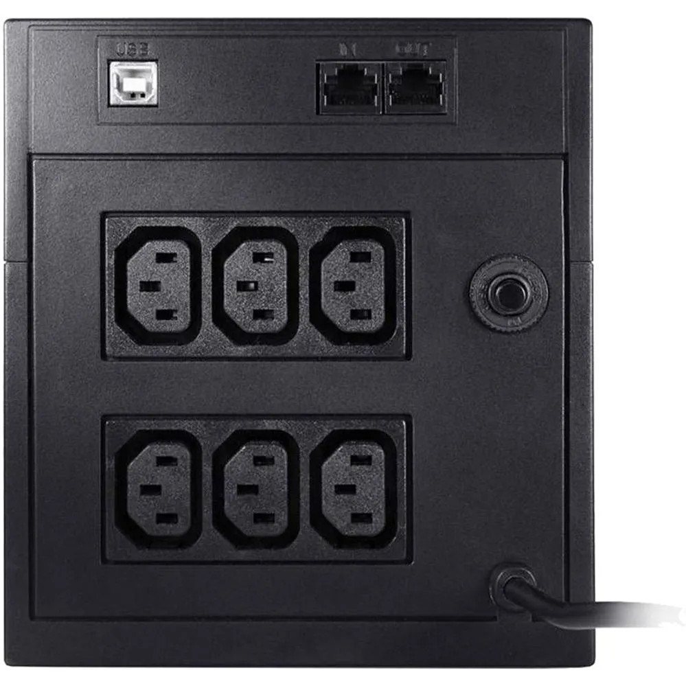 картинка ИБП Powercom Raptor RPT-2000AP, 2000VA, 1200Вт, Black от магазина КомпьютерЦентр
