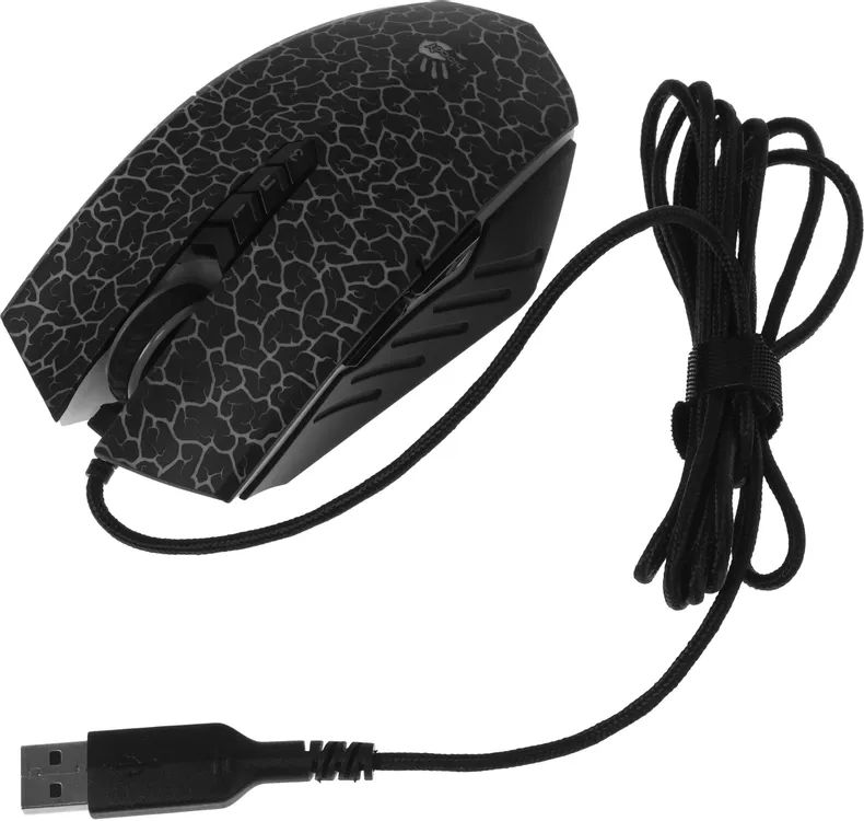 картинка Мышка A4Tech Bloody A70A черный оптическая (6200dpi) USB Type- A (8but) (A70 Acrivated) от магазина КомпьютерЦентр