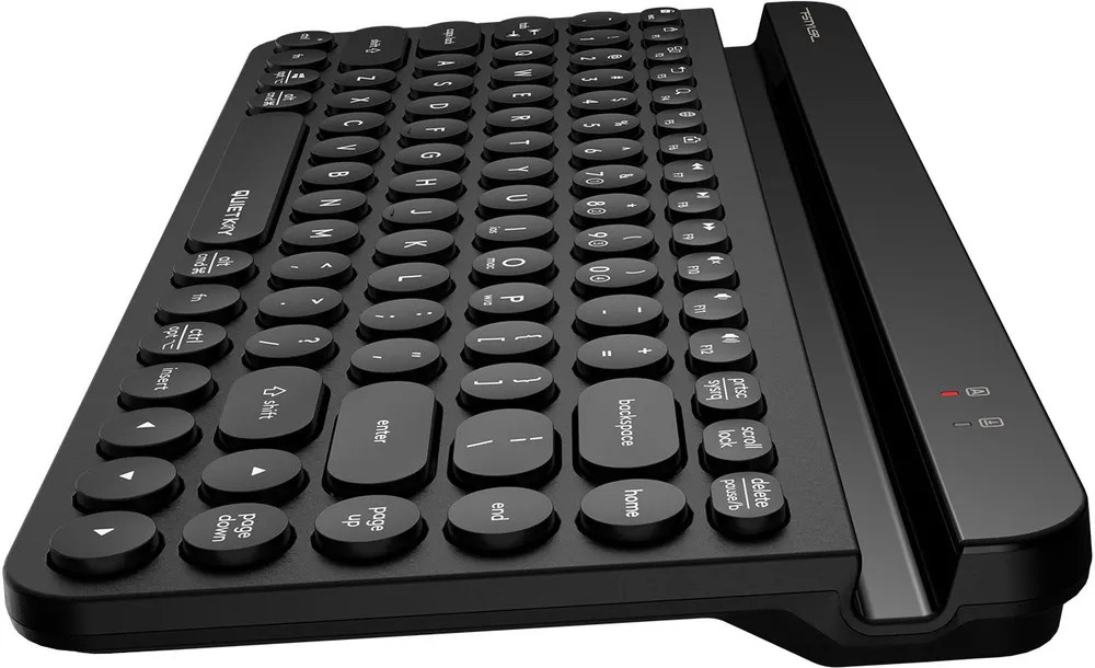 картинка Клавиатура A4Tech Fstyler FBK30 черный USB беспроводная BT/ Radio slim Multimedia (FBK30 BLACK) от магазина КомпьютерЦентр