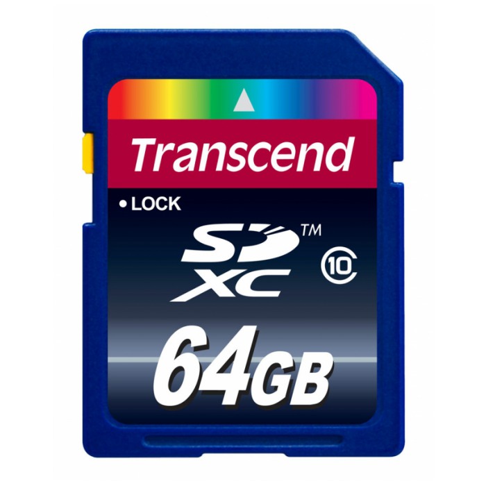 картинка Карта памяти Transcend 64Gb SDXC Class 10 (TS64GSDXC10) от магазина КомпьютерЦентр