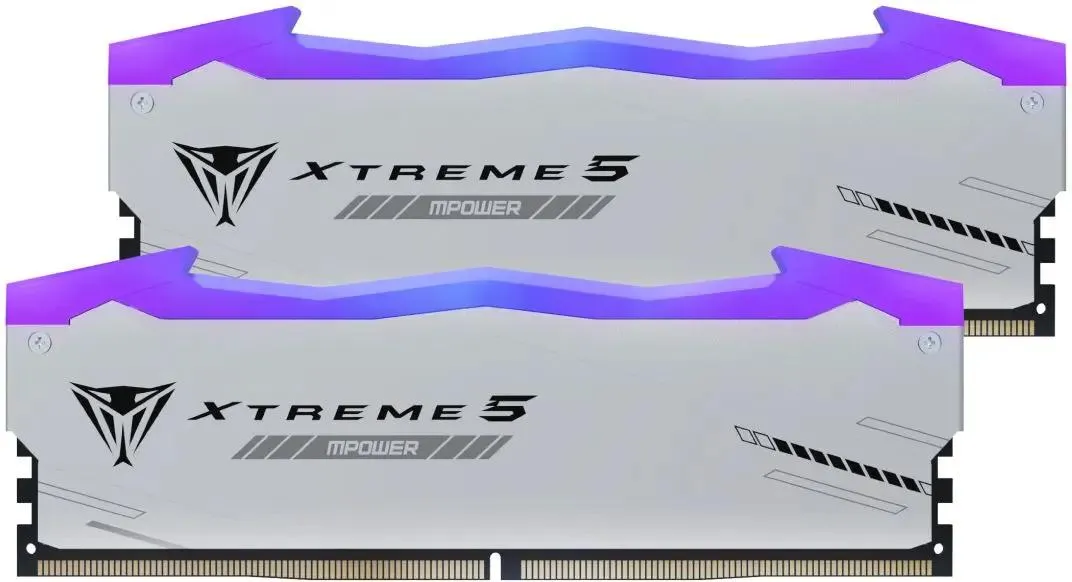 картинка DIMM DDR5 48Gb (2x24Gb) 8000MHz PC5-64000 Patriot (PVXR548G80C38KM) Viper Xtreme 5 RGB RTL Gaming CL38 от магазина КомпьютерЦентр