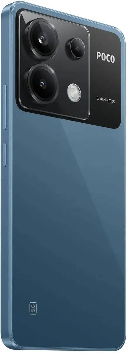 картинка Смартфон Xiaomi Poco X6 5G Blue 6.67'' / 12Gb / 256Gb от магазина КомпьютерЦентр