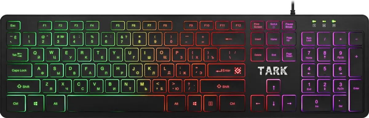 картинка Комплект Defender Tark C-779 проводной, USB, 2400 DPI, чёрный 52779 от магазина КомпьютерЦентр