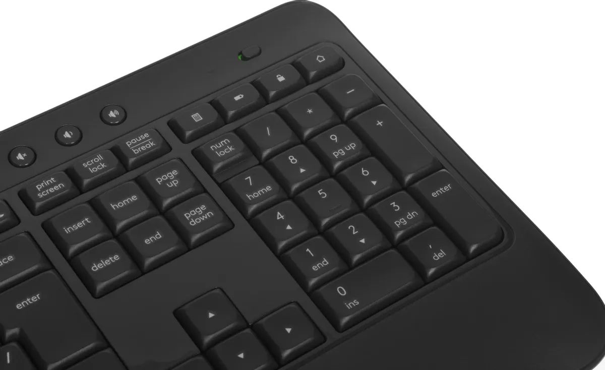 картинка Комплект Logitech MK540 Advanced беспроводной, USB, 1000 DPI, чёрный (920-008686) от магазина КомпьютерЦентр