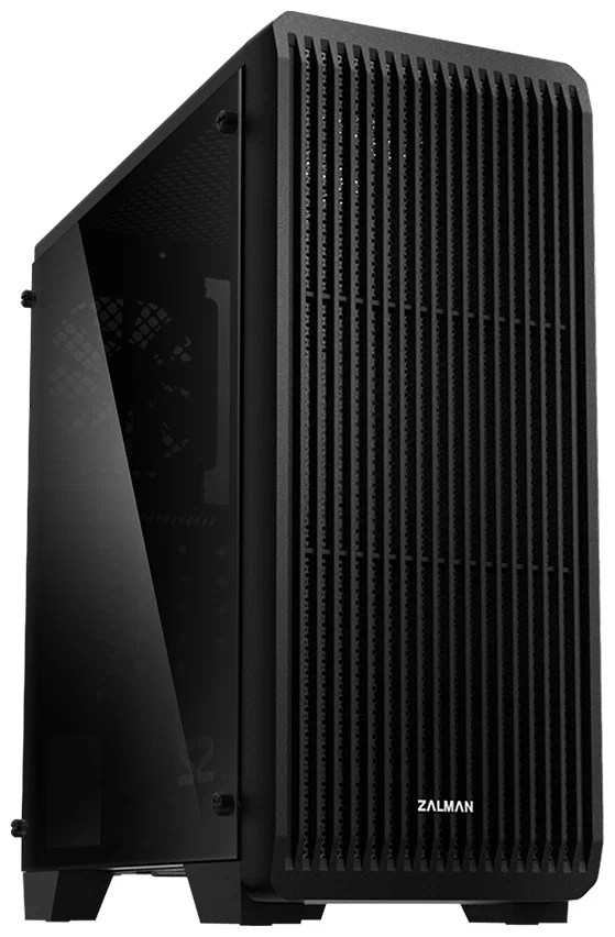 картинка Корпус без БП Zalman S2 ATX Black (S2 Black) от магазина КомпьютерЦентр